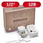 Система контроля протечки воды Gidrolock Cottage PLUS ENOLGAS 1/2 с датчиком протечки и шаровым краном ENOLGAS