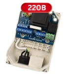 Блок управления STANDARD RADIO Gidrolock — крупный план индикаторов, разъёмов и корпуса