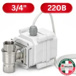 Шаровый кран ENOLGAS Ultimate 220V 3/4" BS с электроприводом — боковой вид крупным планом