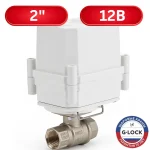 Кран шаровый G-LOCK Professional с электроприводом 12V 2 дюйма BS — общий вид