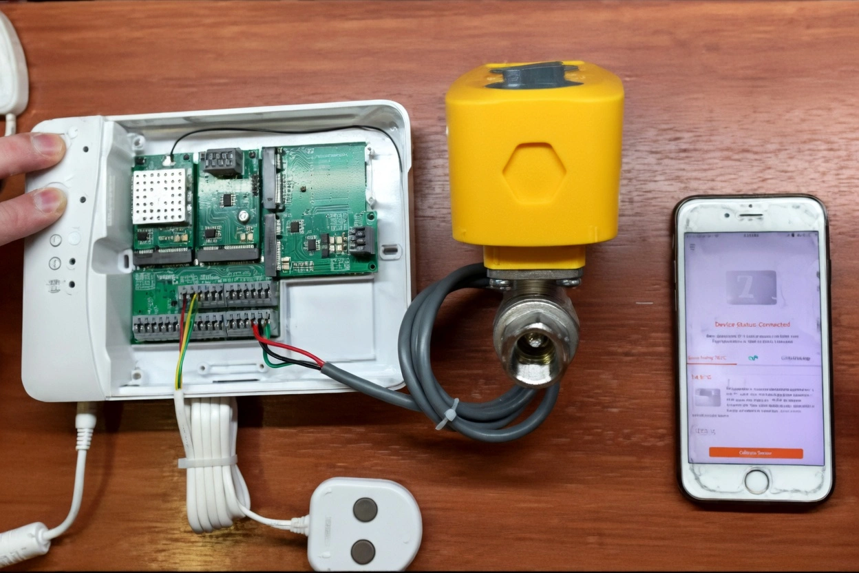 : Комплект Neptun Smart+ с поддержкой Wi-Fi и возможностью независимого перекрытия двух отдельных стояков водоснабжения.