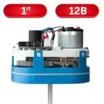 Шаровой кран STAHLMANN 1F 12 Вольт — резьба, крепление и фланцы